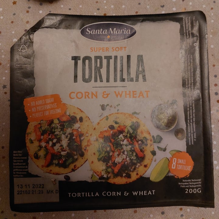 Santa María Super Soft Tortilla Corn & Wheat Small Review abillion