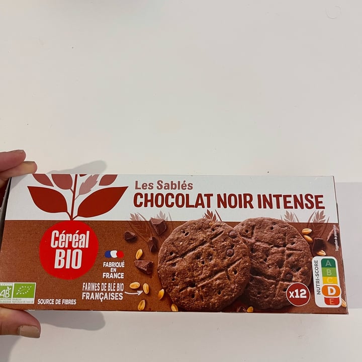 review photo of Céréal Bio Sablé chocolat noir intense shared by @mariachiaragu on 13 May 2022 - review