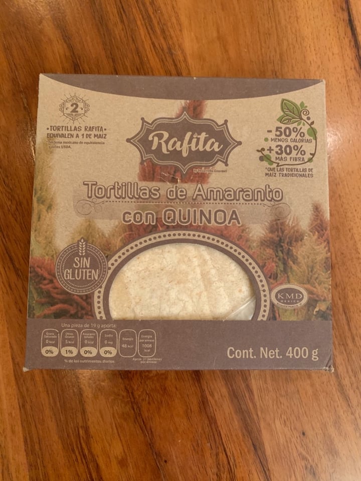 review photo of Rafita Tortillas de Amaranto Con Quinoa shared by @cocco2k on 05 Mar 2020 - review