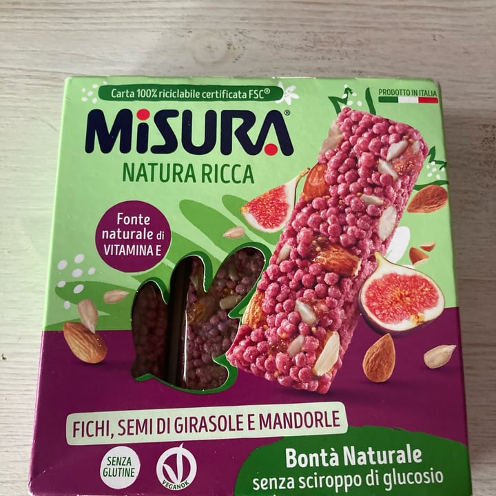 photo of Misura Barretta fichi semi di girasole e mandorle - Natura Ricca shared by @marabel on  30 Aug 2022 - review