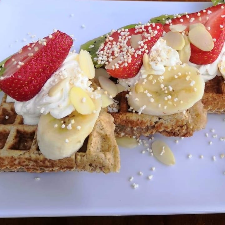 review photo of Nadis Go Vegan Waffles shared by @jessieurbina on 14 Mar 2021 - review