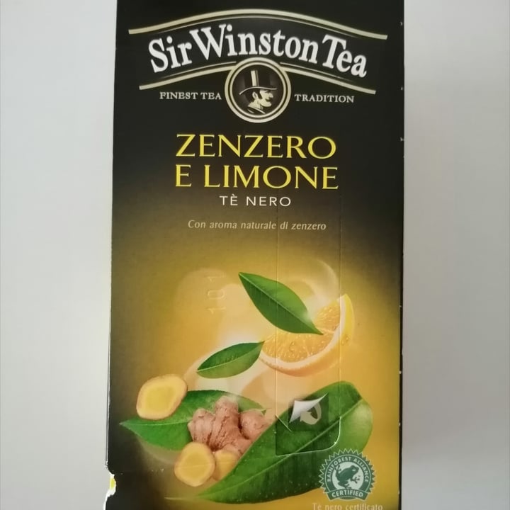 photo of Sir Winston Tea Te nero zenero e limone shared by @fedevegana on  08 Jun 2021 - review