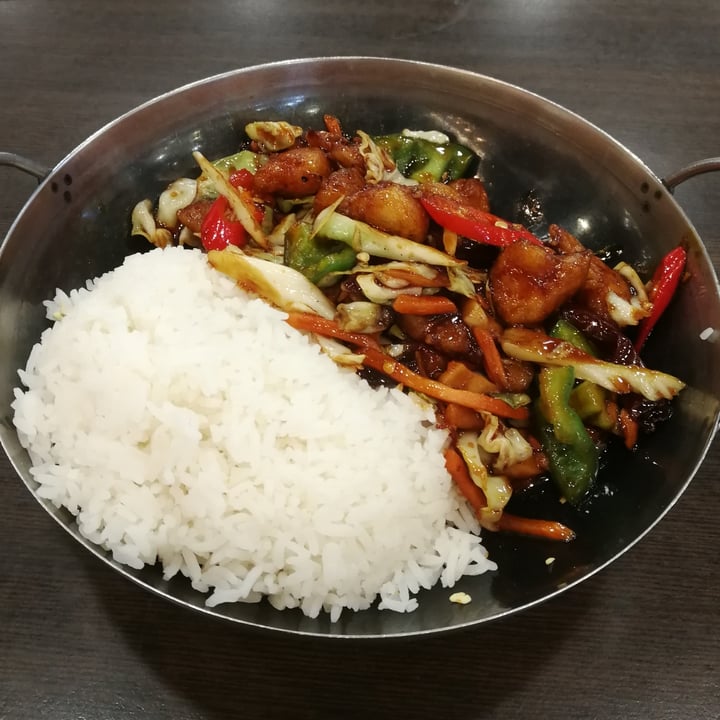 photo of San De Vegetarian@Yew Tee Dried Chilli Hericium + Rice shared by @spiritaz on  24 Jan 2021 - review