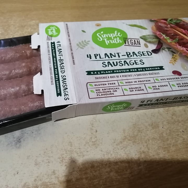 photo of Simple Truth 4 Plant-Based Sausages shared by @michelleg on  20 Sep 2021 - review