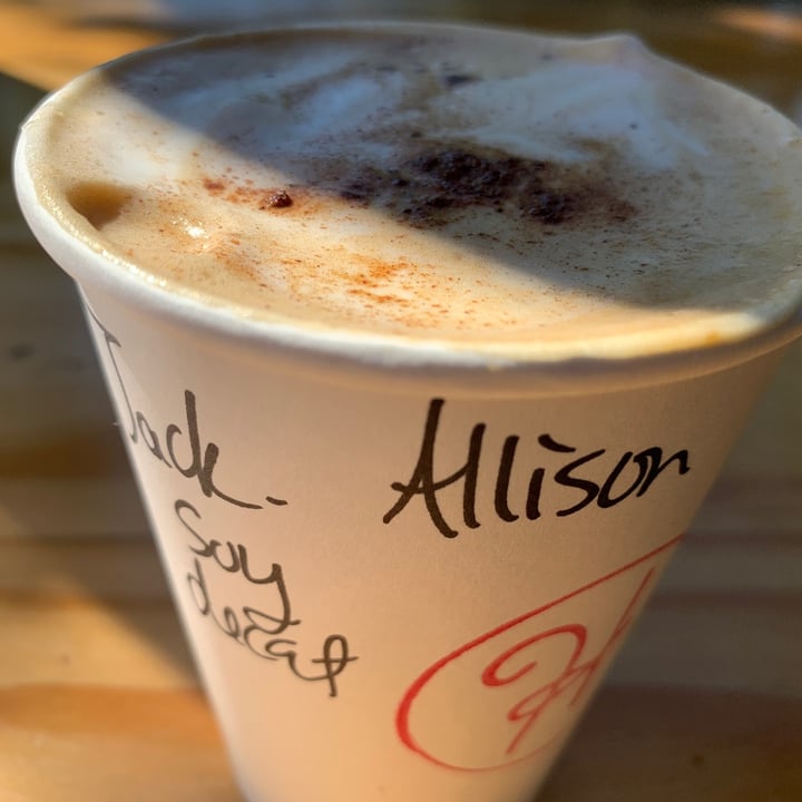 photo of Hopscotch Coffee Jack-O-Lantern Latte shared by @allhess on  19 Sep 2020 - review