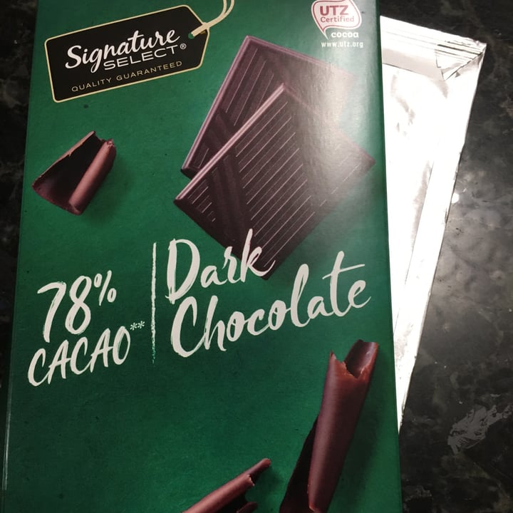 photo of Signature Select 78% Cacao Dark Chocolate shared by @kartikkumarkansal on  02 Apr 2022 - review