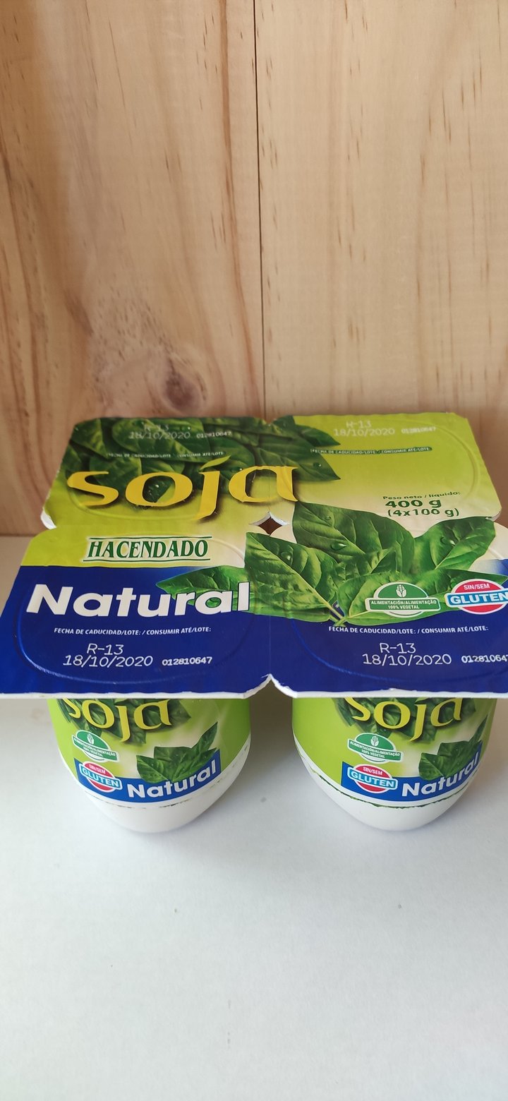 review photo of Hacendado Yogurt De Soja Natural shared by @tiamoki on 11 Nov 2020 - review