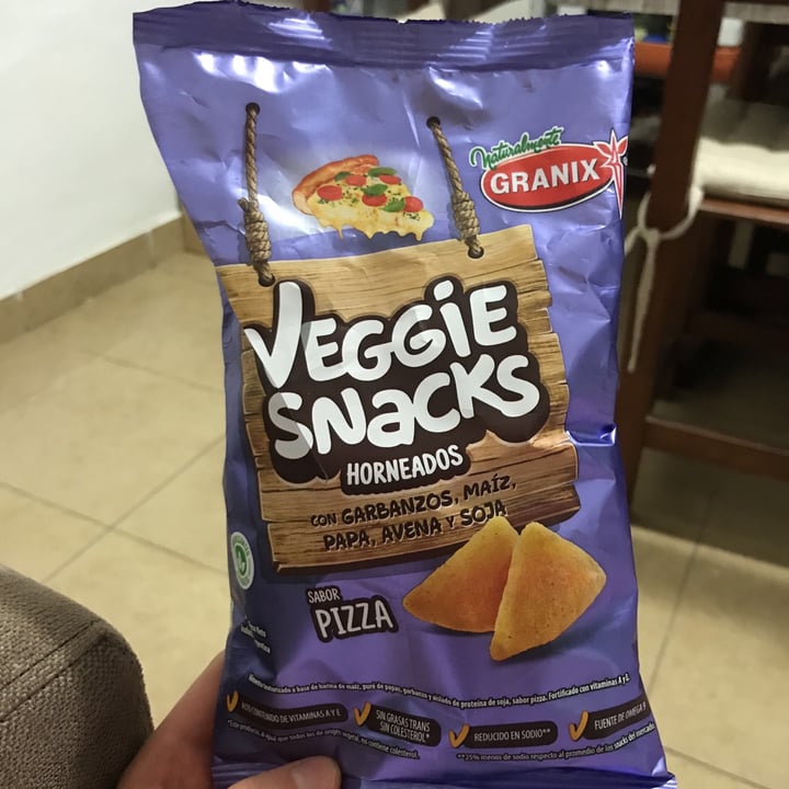 photo of Granix Veggie Snacks sabor Pizza shared by @rosurose on  31 Oct 2020 - review