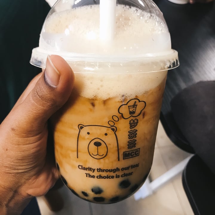 photo of Mong Cha Cha Cafe 梦茶茶 Earl Grey Black Sugar Boba Mylk Tea shared by @ashselvar on  13 Sep 2020 - review