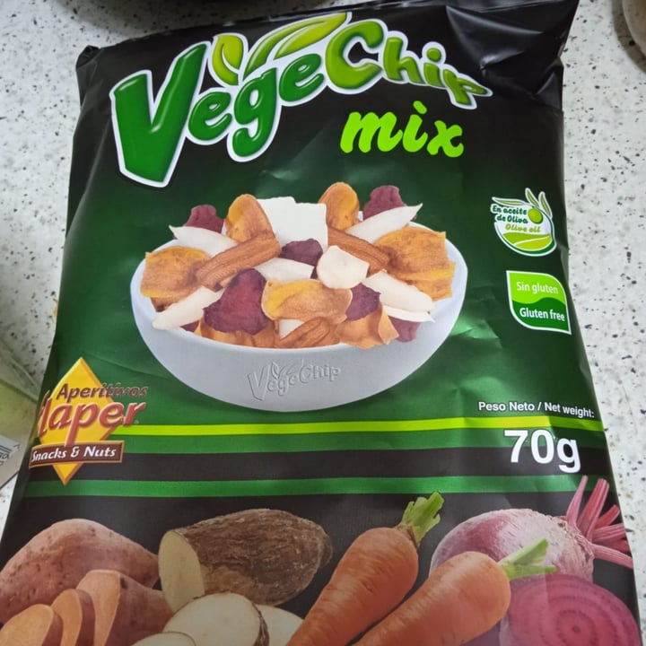 photo of Vegechip Chips de vegetales shared by @lalocadelosgatos8 on  16 Jun 2022 - review