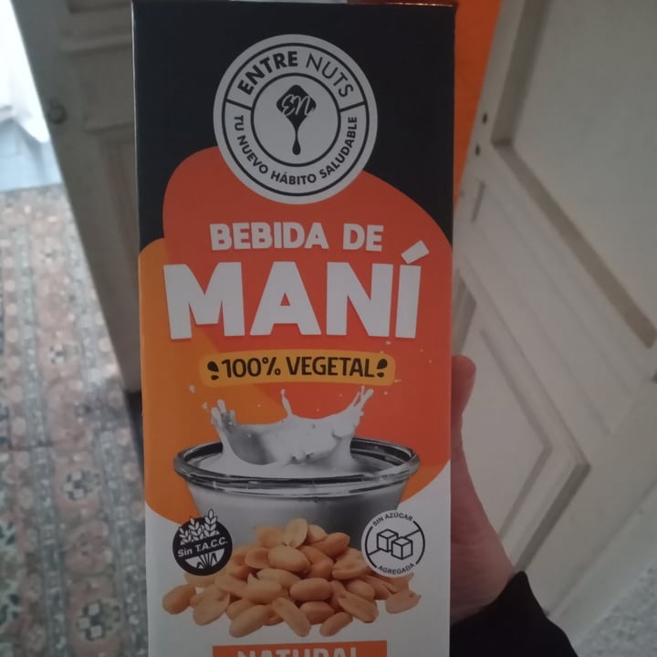 review photo of EntreNuts Bebida de Maní Natural Sin Azúcar shared by @barbymorgan on 03 Aug 2022 - review
