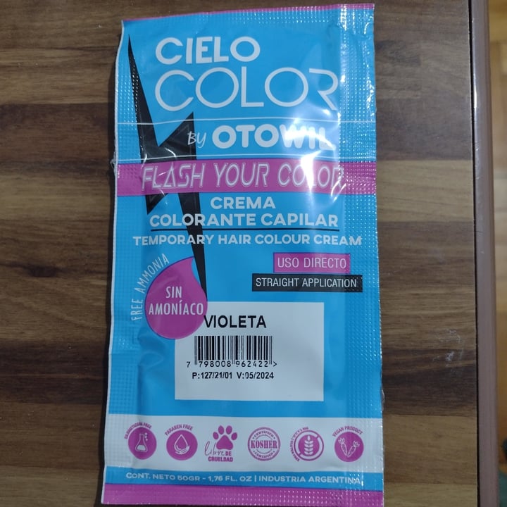 review photo of Otowil tintura fantasía violeta shared by @delfimartinez on 11 Sep 2021 - review
