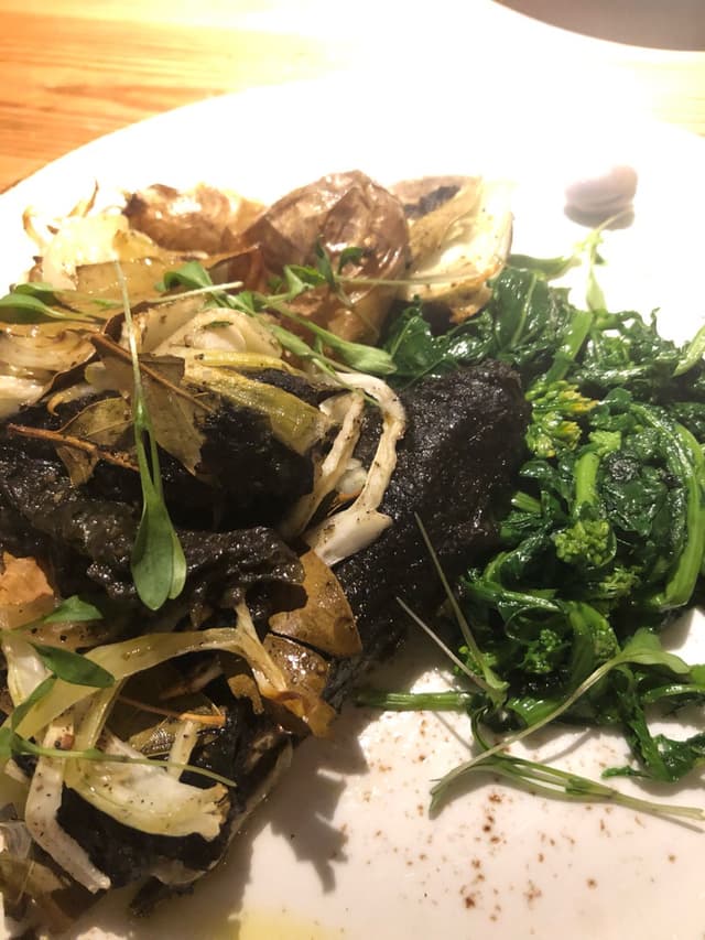 菜肴“Tofu “a Lagareiro””的照片