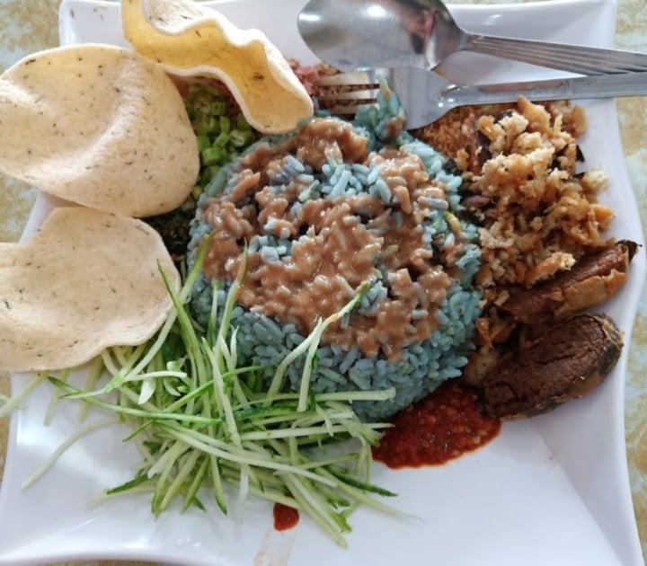 photo of Natural Vegetarian Food Nasi Kerabu shared by @sinthuvinee on  21 Jun 2019 - review