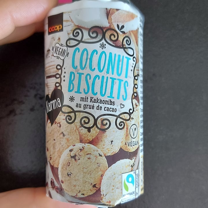 photo of Coop Karma coconut biscuits shared by @puky on  21 May 2022 - review
