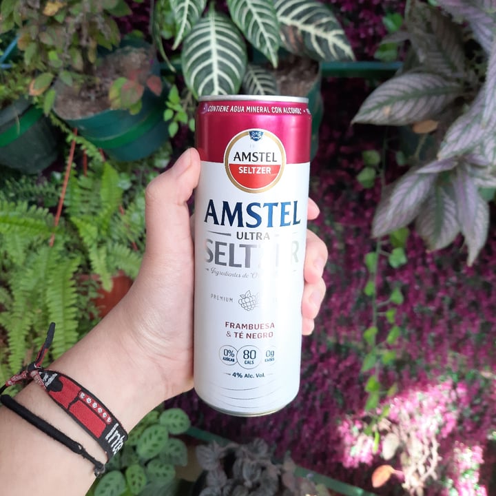 photo of Amstel Amstel Seltzer Frambuesa Y Té Negro shared by @ichbinangie on  28 Jan 2021 - review