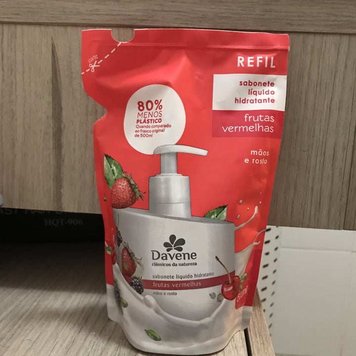 review photo of Davene Sabonete Líquido Hidratante Frutas Vermelhas shared by @carozzyg on 05 Aug 2021 - review