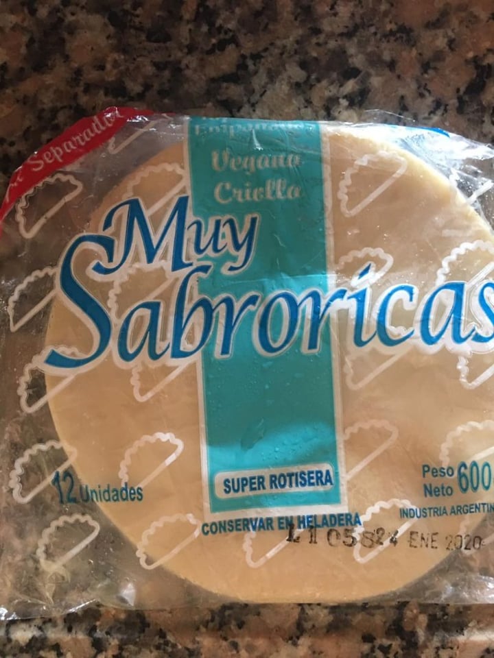 photo of Sabroricas Tapas para empanadas shared by @meteoraba on  12 Jan 2020 - review
