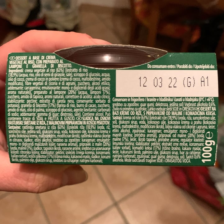 review photo of Fior di Natura Cheesecake al lampone shared by @pairali on 21 Feb 2022 - review