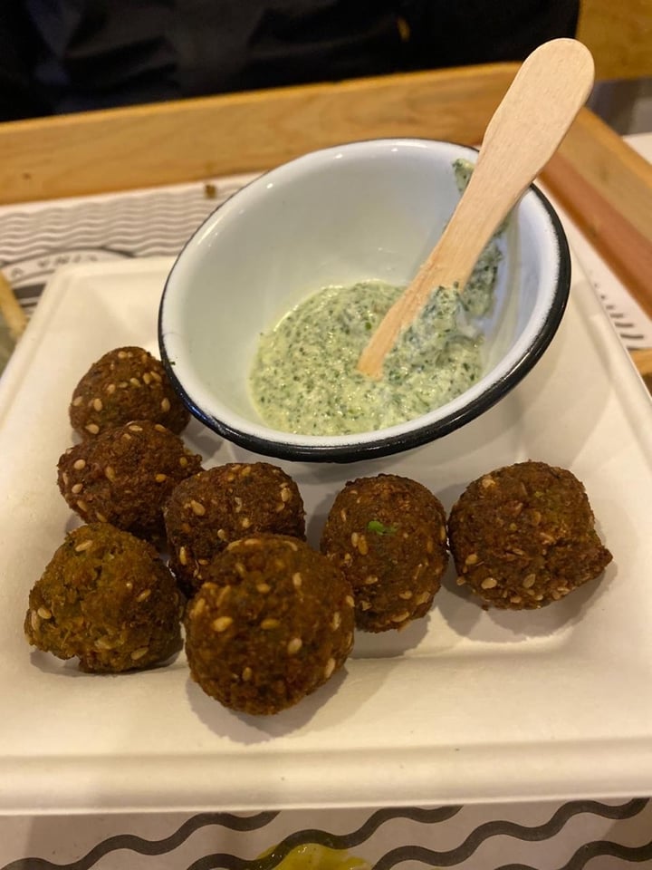 review photo of El Verdugo Bolitas de Falafel shared by @saharaxfade on 12 Mar 2020 - review