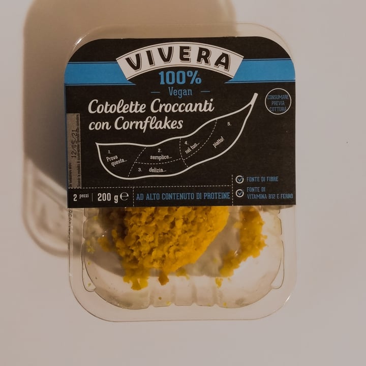 photo of Vivera Cotoletta croccante con cornflakes shared by @totoro on  20 Oct 2021 - review