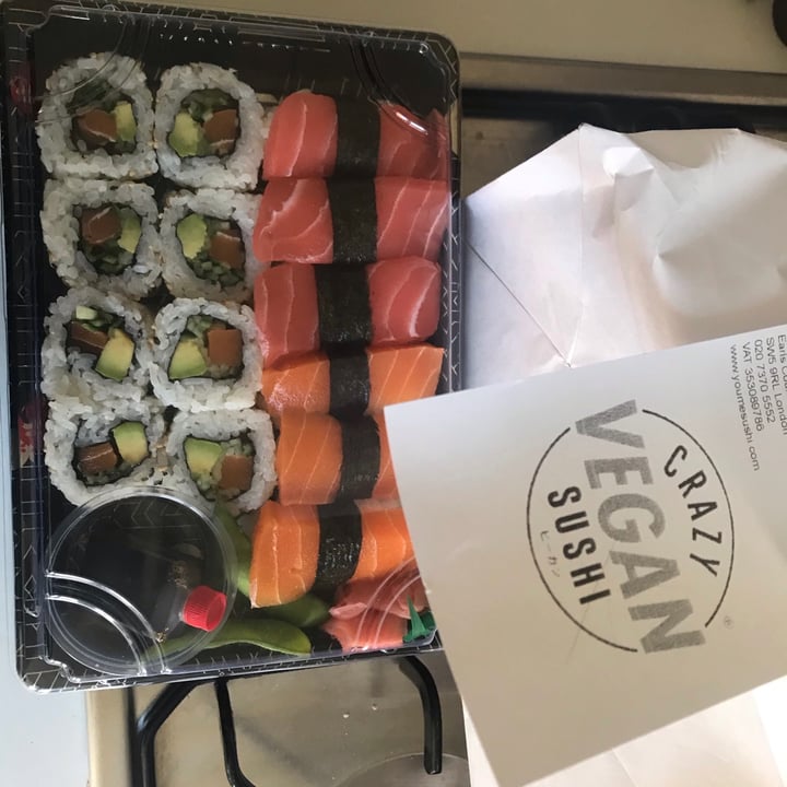 photo of Crazy Vegan Sushi Vegan Deluxe Box shared by @hgc on  18 Sep 2020 - review
