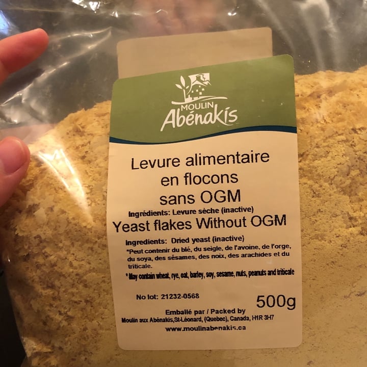 photo of Moulin abénakis Levure alimentaire en flocons shared by @verovege on  07 Nov 2021 - review