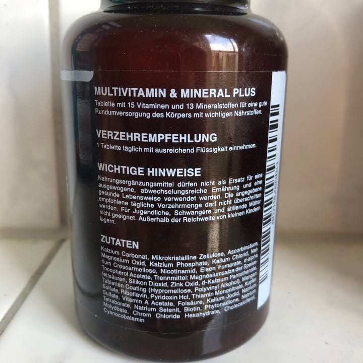 review photo of Plus Nutrition Multivitamin & Mineral plus shared by @vegan-fitness on 27 Apr 2020 - review