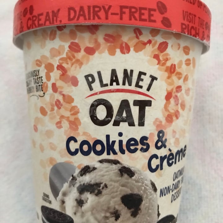 photo of Planet Oat Cookies & Cream Oatmilk Ice Cream shared by @billny914 on  11 Sep 2020 - review