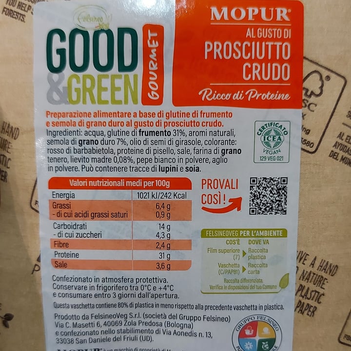 photo of Good & Green Affettato Di Mopur shared by @solidea on  06 Apr 2022 - review