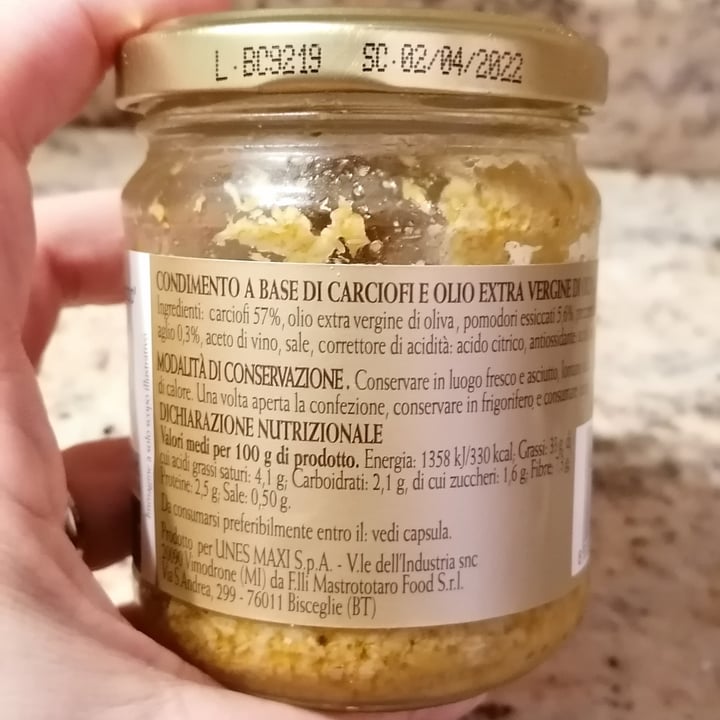 review photo of Il Viaggiator Goloso condimento per bruschetta ai Carciofi shared by @silviatova on 26 Jun 2022 - review