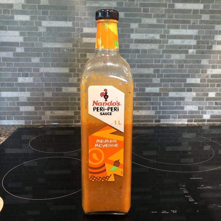 photo of Nando's Peri Peri Sauce - Medium shared by @wfpbsarah on  22 Jun 2020 - review
