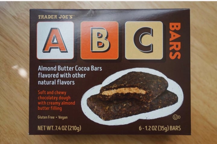review photo of Trader Joe's ABC Bars shared by @veganmeditator on 30 May 2019 - review