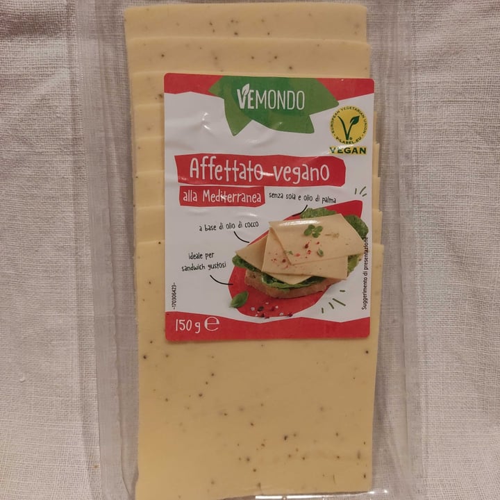 photo of Vemondo Affettato vegano alla Mediterranea shared by @lmariantoni on  29 Mar 2022 - review