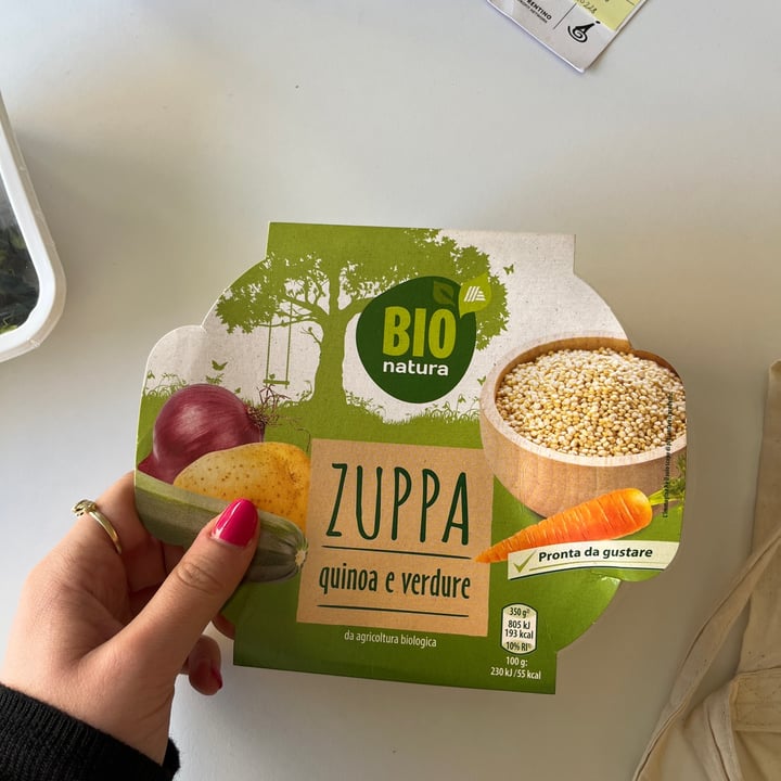 photo of Bio Natura Zuppa di quinoa e verdure shared by @serenitaz on  04 Nov 2022 - review