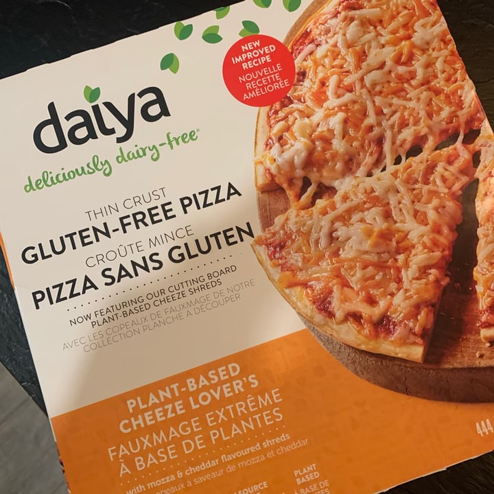 photo of Daiya Cheeze Lover’s Thin Crust Gluten-Free Pizza shared by @tszedlak on  22 Oct 2020 - review