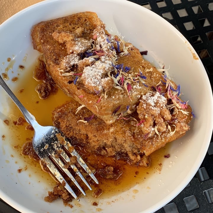photo of Fox and Fig Cafe french toast shared by @vegeater on  29 Jul 2022 - review