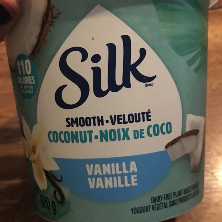 review photo of Silk Coconut Vanilla Yogurt shared by @antispeciste on 02 Dec 2021 - review