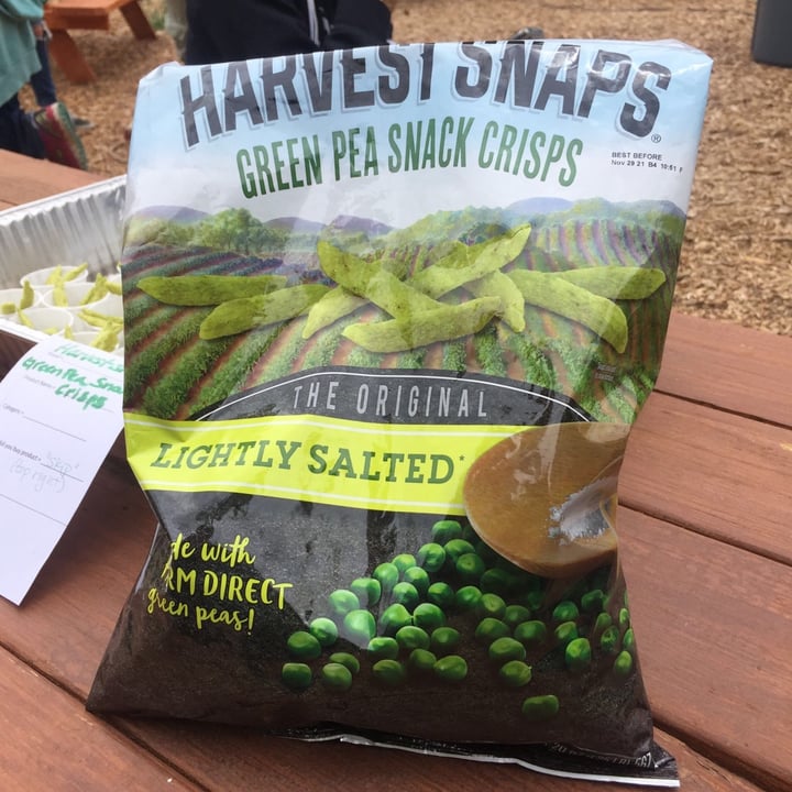 photo of Harvest Snaps Green Pea Snack Crisps shared by @razia-54a on  15 May 2021 - review