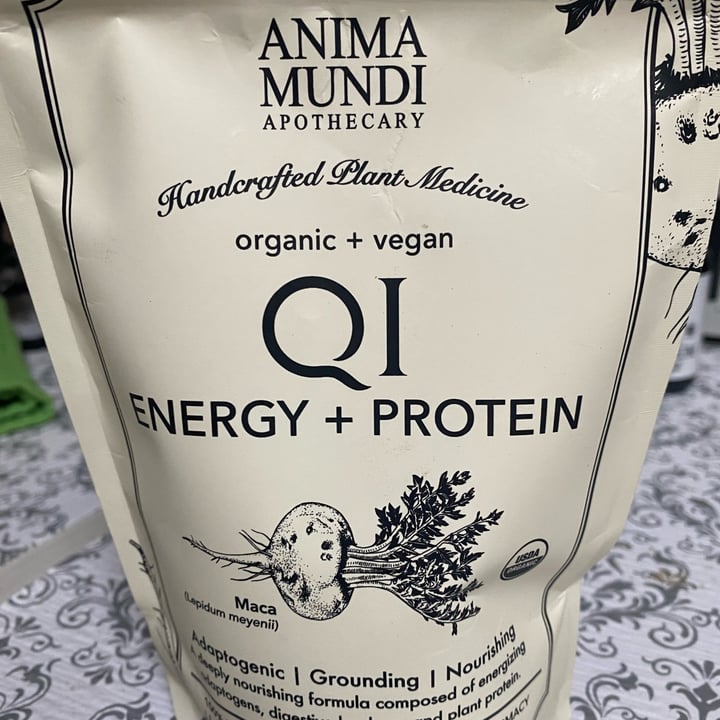 photo of Anima Mundi Apothecary Qi energy + protein shared by @lilyogimeg on  19 Sep 2022 - review