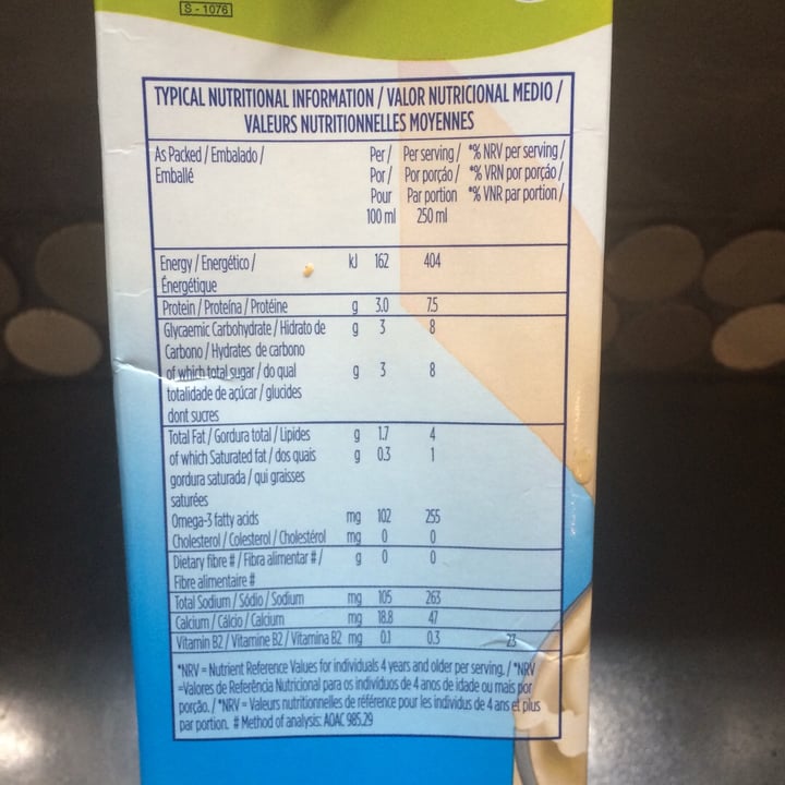 photo of Clover Soy Milk - Regular shared by @sammartingano on  19 Feb 2020 - review