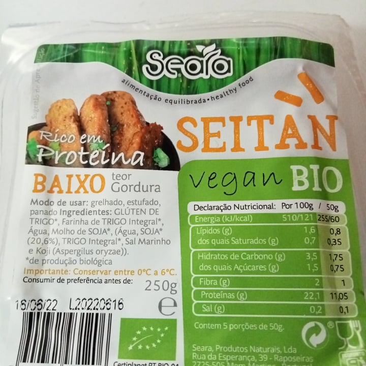 photo of Seara Seitan shared by @clara613 on  30 May 2022 - review