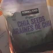 photo of Kirkland Signature Chia seeds shared by @emmabrownsyp on  02 Nov 2020 - review