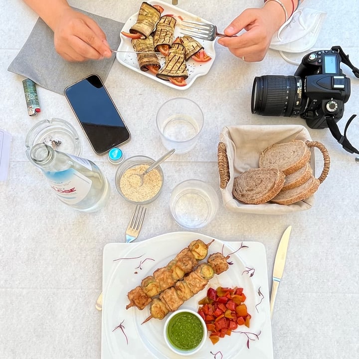 review photo of Ristorante Vegano Biologico La Lanterna Spiedini Di Tofu Affumicato shared by @lukketto on 12 Jul 2022 - review