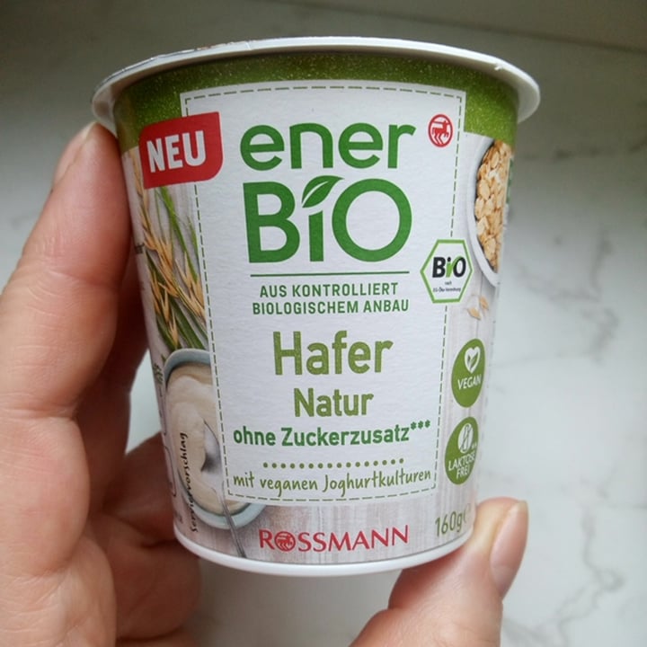 photo of enerBio Hafer Natur Joghurt shared by @gwenda on  23 Mar 2021 - review