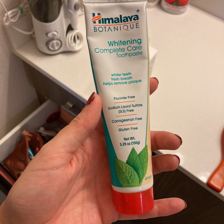 review photo of Himalaya Herbals Whitening Complete Care Toothpaste shared by @ohsnapkittykat on 02 Jul 2021 - review