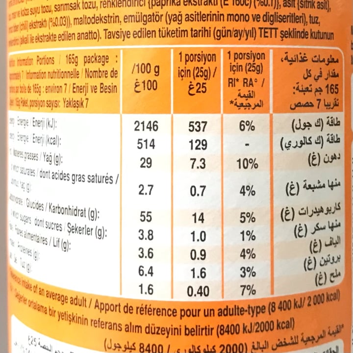 review photo of Pringles Paprika shared by @veganforanimal on 18 Aug 2022 - review