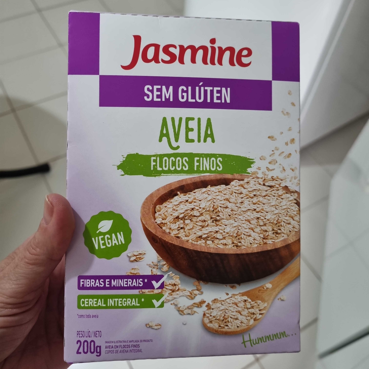 Aveia sem gluten flocos finos from Jasmine - Vegan Product Reviews ...