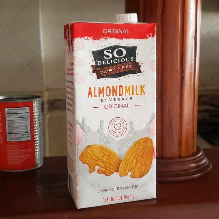 photo of So Delicious Dairy Free Almondmilk Beverage Original shared by @naysha615 on  03 Sep 2021 - review