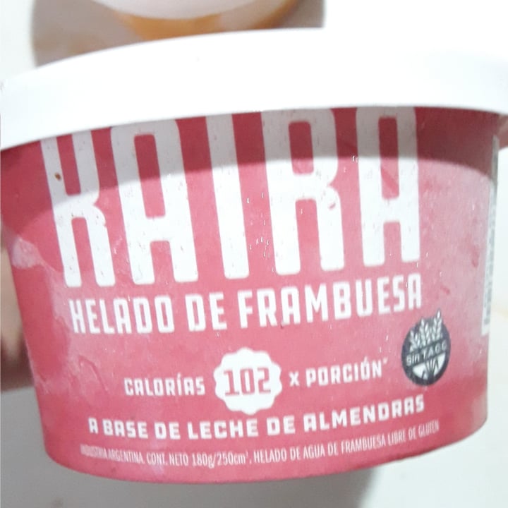 photo of Kaira Helado de Frambuesa shared by @solnapoli on  12 Jun 2020 - review